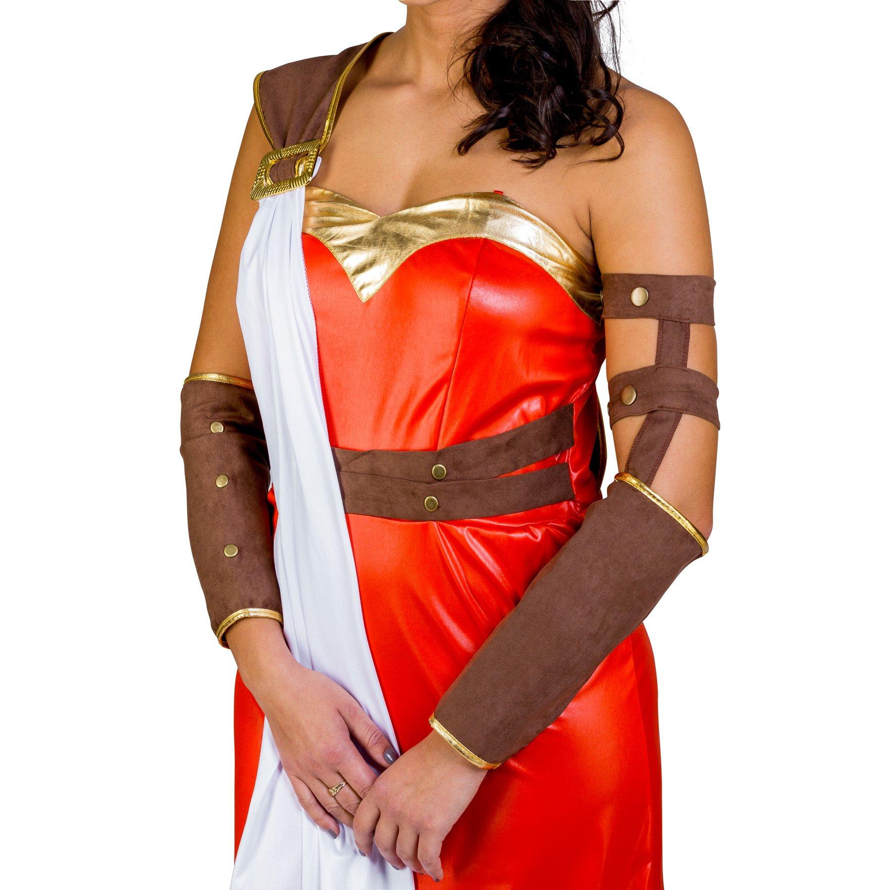 Tectake  Costume de gladiatrice romaine pour femme 