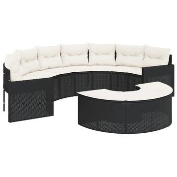 Garten-sofagarnitur poly-rattan