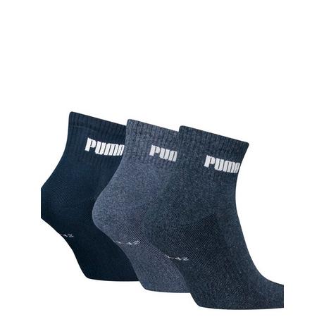 PUMA  Cushioned Quarter Socken 