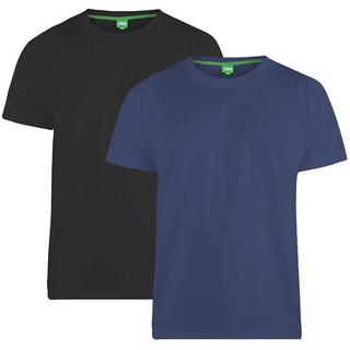 Duke Fenton D555 Kingsize T-Shirt Col Rond Lot de 2  