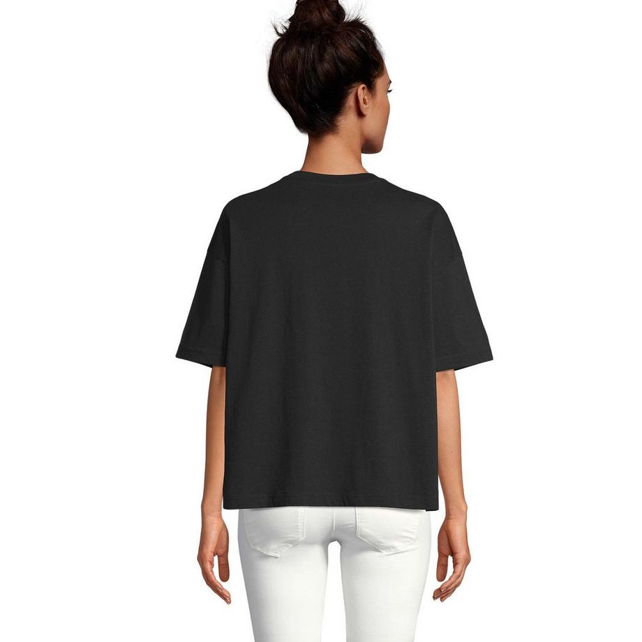 SOLS T-Shirt Oversize Tinta Unita Maniche Corte  