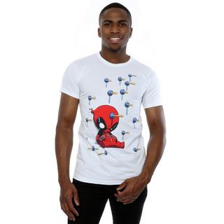 MARVEL Deadpool Cartoon Knockout T-Shirt  