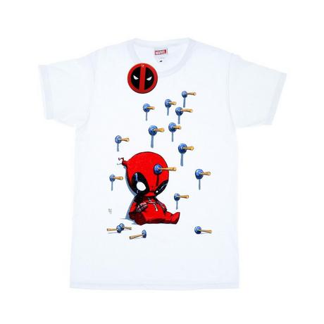 MARVEL Deadpool Cartoon Knockout T-Shirt  