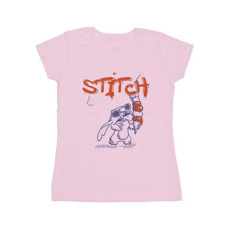 Disney Stitch T-Shirt Manches Courtes  