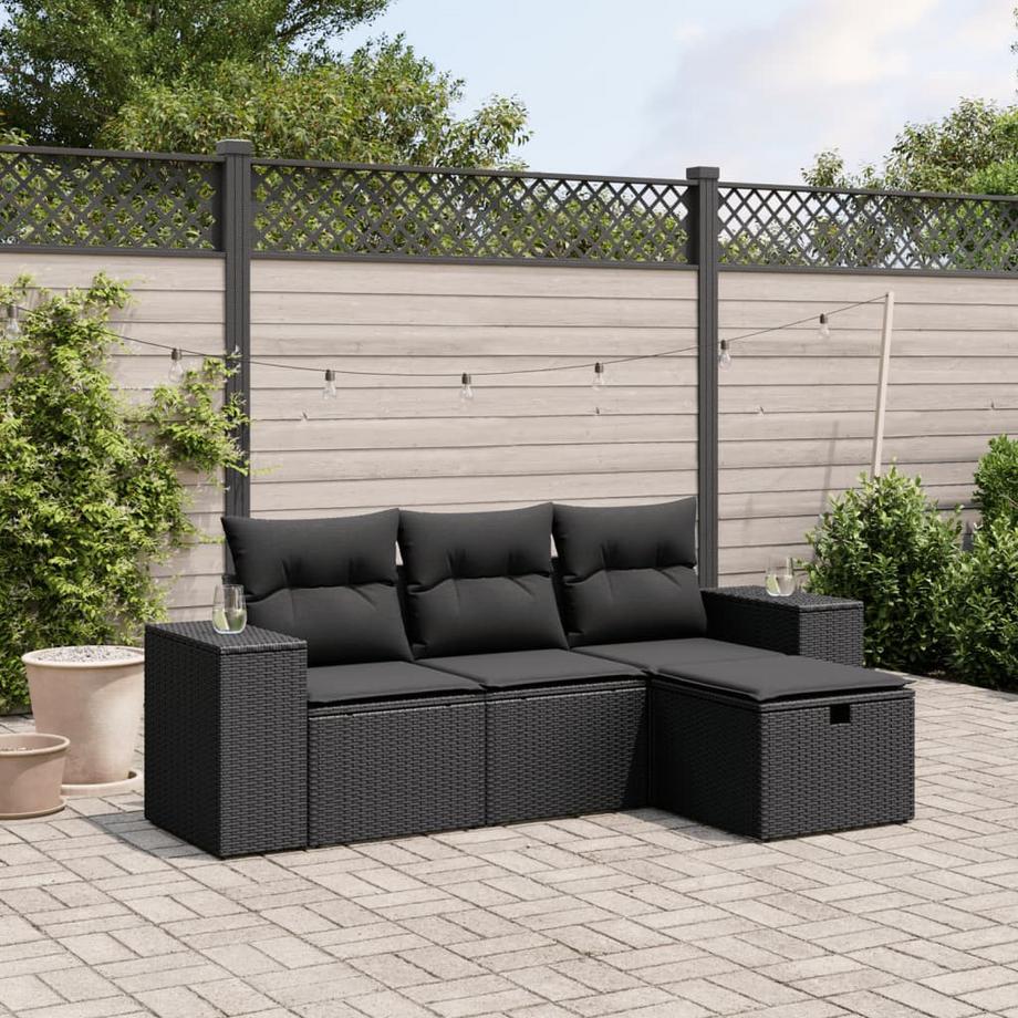 VidaXL Garten sofagarnitur poly-rattan  