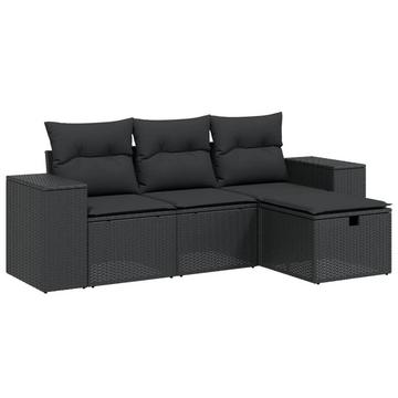 Garten sofagarnitur poly-rattan