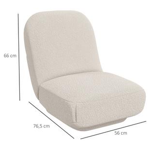 HOMCOM chaise de sol  