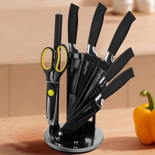 Cheffinger Set de Couteaux 7 Pièces Légers avec Support  