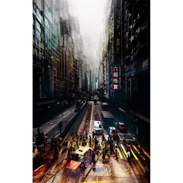Streets Of Hong Kong - 30x40 cm