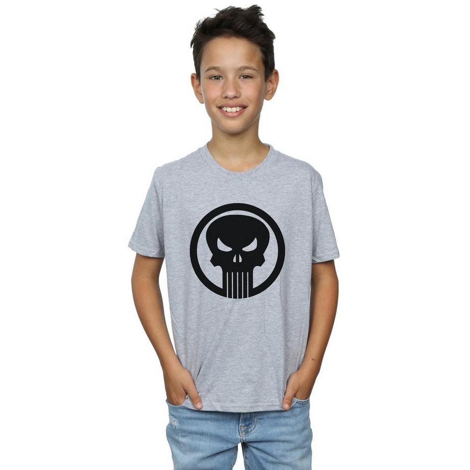 MARVEL  Tshirt THE PUNISHER SKULL CIRCLE 