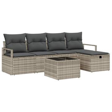 Garten-sofa poly-rattan