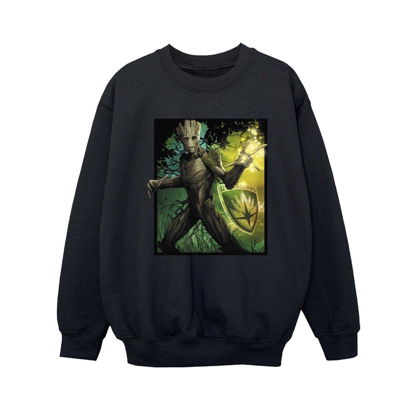 MARVEL  Guardians Of The Galaxy Groot Forest Energy Sweatshirt 