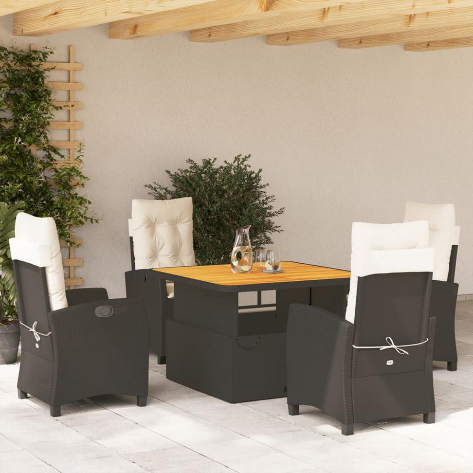 VidaXL Garten essgruppe poly-rattan  