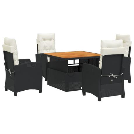 VidaXL Garten essgruppe poly-rattan  