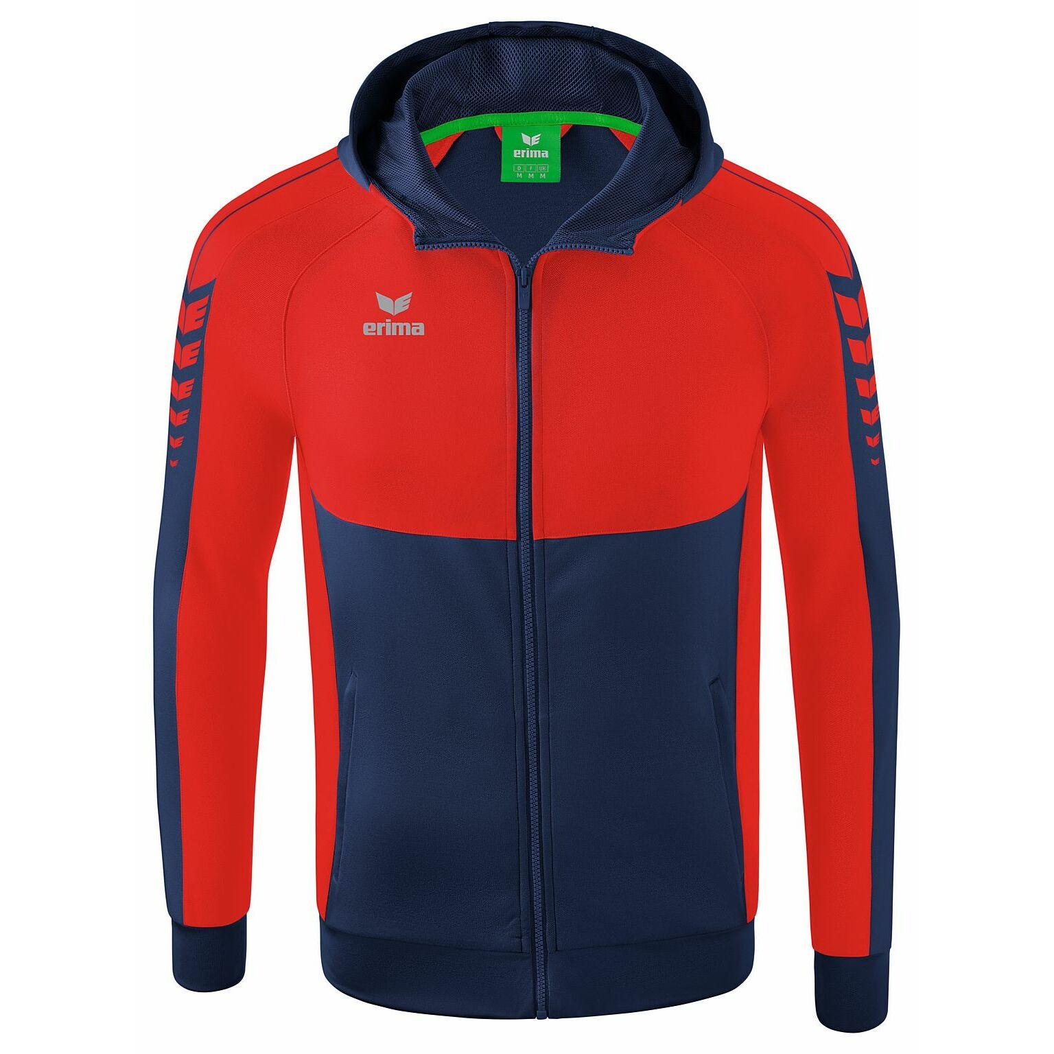 Erima  trainingsjacke mit kapuze six wings 