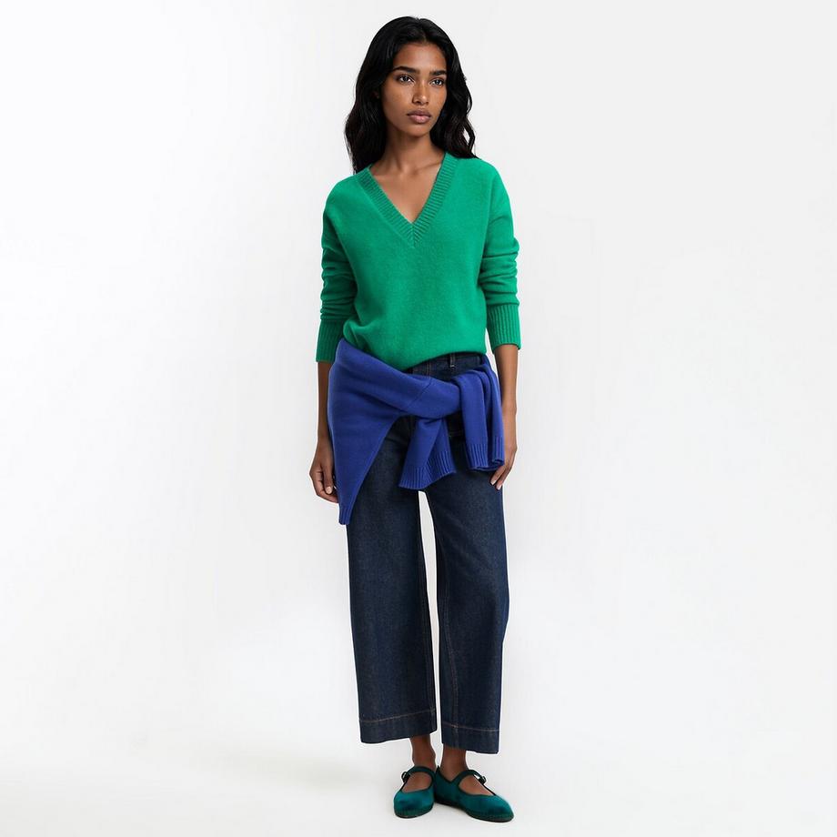 La Redoute Collections  Pullover mit V-Ausschnitt 