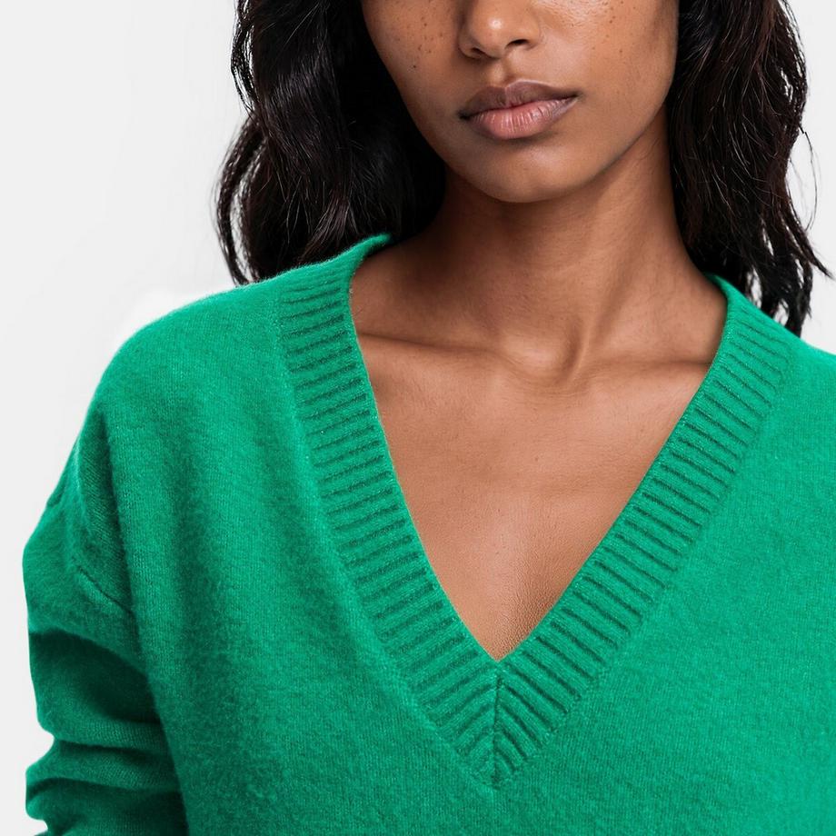 La Redoute Collections  Pullover mit V-Ausschnitt 