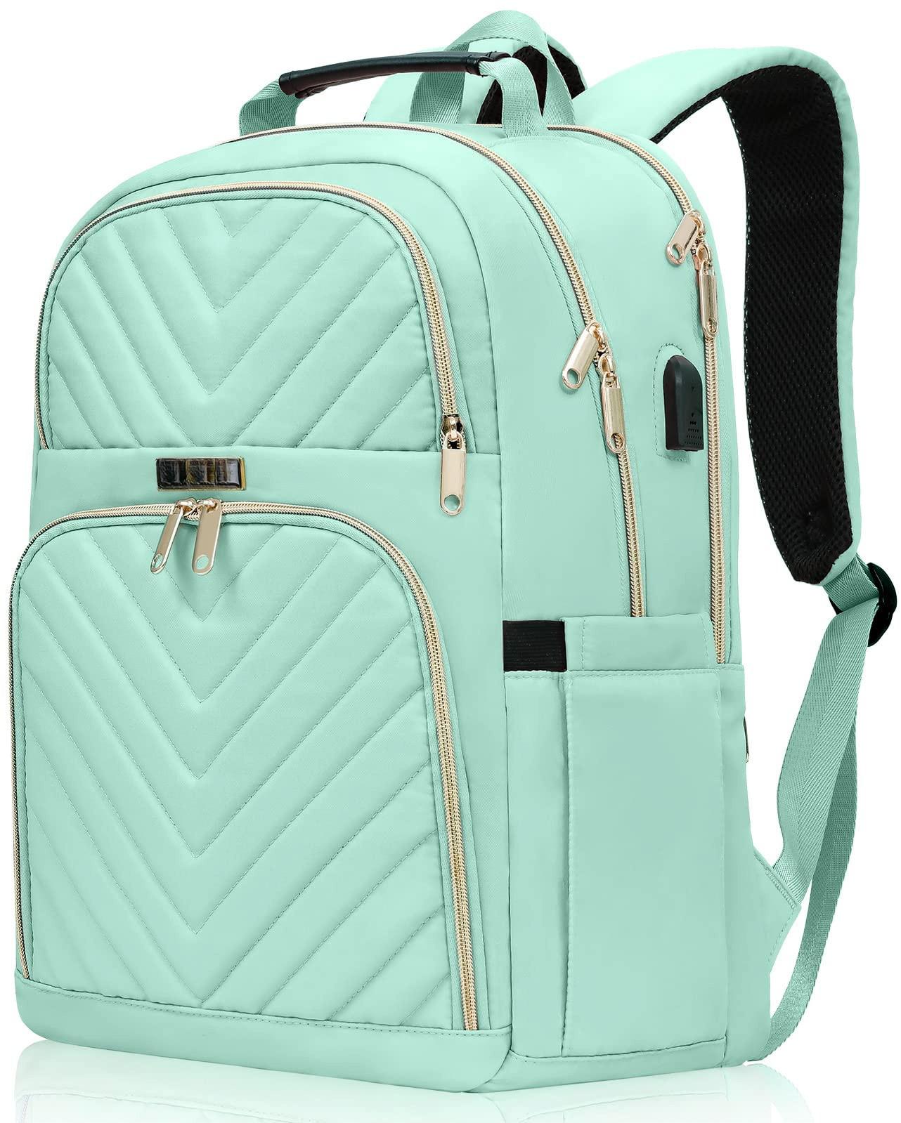 Only-bags.store Schulrucksack Teenager mit USB-Ladeanschluss, Laptop-Rucksack Stylish Daypack Wasserdicht für die Schule  