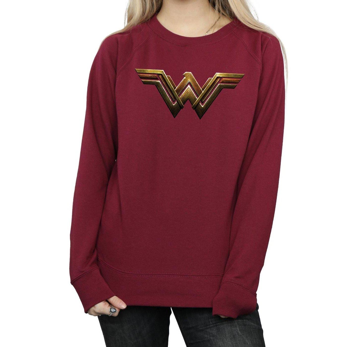 DC COMICS Justice League Wonder Woman Logo Sweatshirt  
