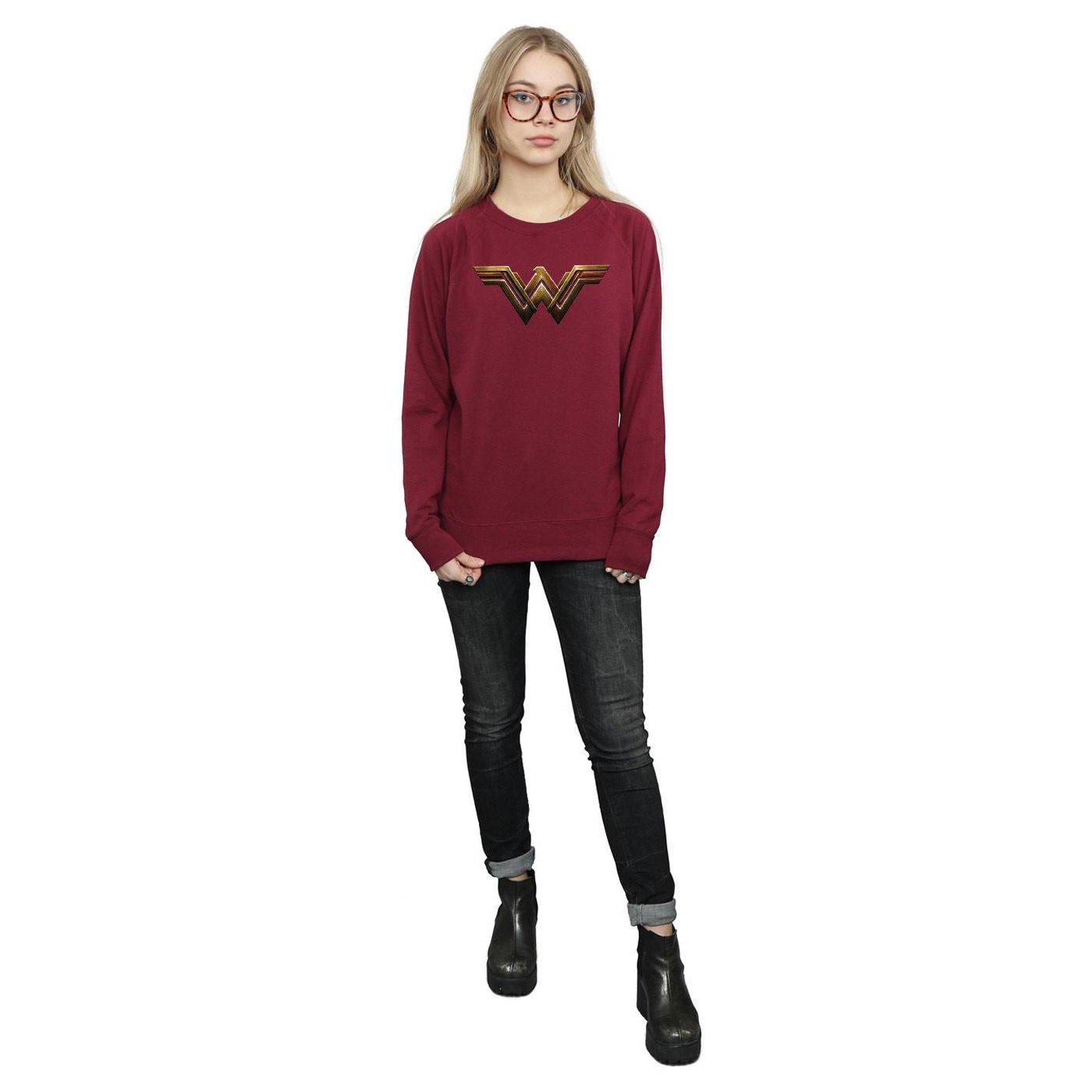 DC COMICS Justice League Wonder Woman Logo Sweatshirt  