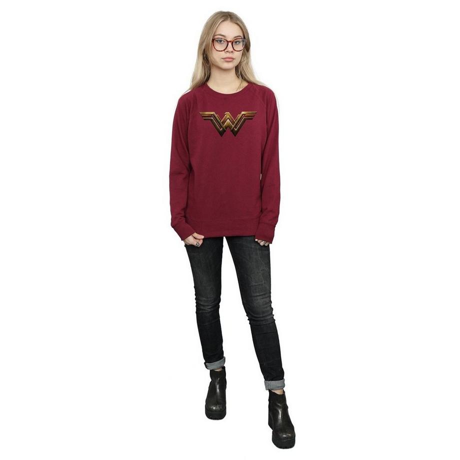 DC COMICS Justice League Wonder Woman Logo Sweatshirt  
