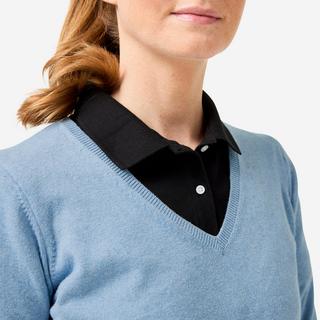 INESIS  Golfpullover  V-Ausschnitt Baumwolle 