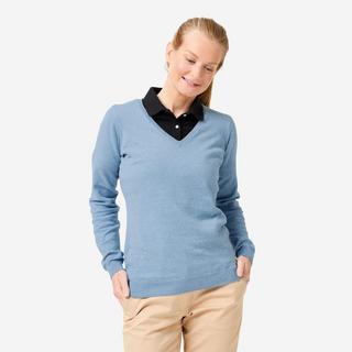 INESIS  Golfpullover  V-Ausschnitt Baumwolle 