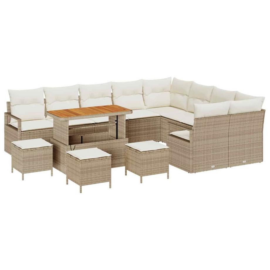 Mobilier de jardin poly rattan