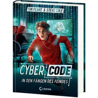 Cyber Code (Band 2) - In den Fängen des Feindes Peake, Tim; Cole, Steve; Loewe Kinderbücher (Hrsg.); Reibert, Hanna (Übersetzung) Copertina rigida 