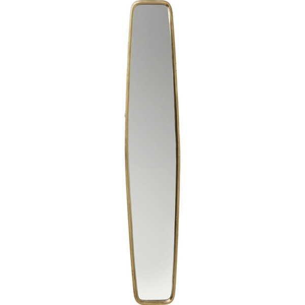Image of KARE Design Spiegel Clip Brass 177x32cm - ONE SIZE