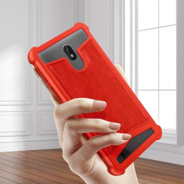 Avizar  Cover Mocca Antishock Rosso 5.3" – 5.6" 