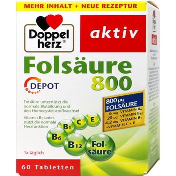 Folsäure 800 Depot Tabletten