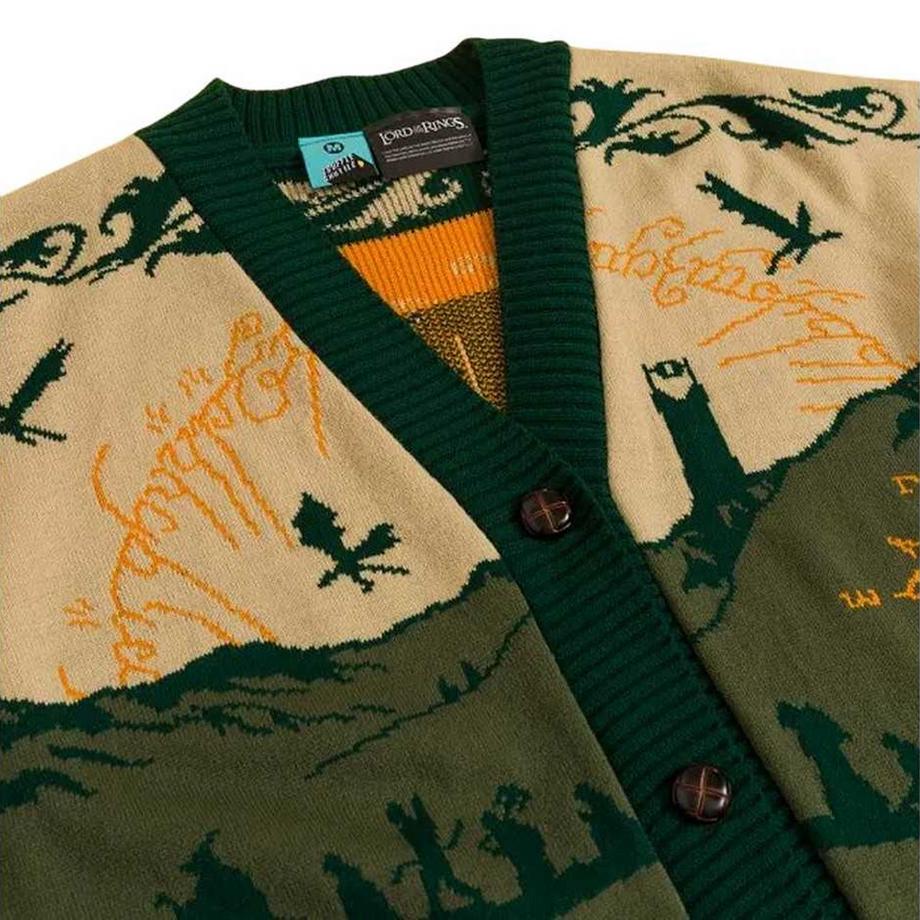 Lord Of The Rings Cardigan Stampato  