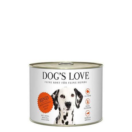 Dog's Love  Classic Adult boeuf pomme épinard et courgette - Multipack 