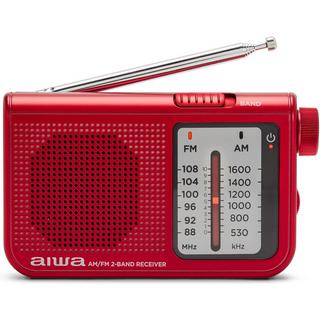 aiwa  Radio de poche avec FM/AM Rouge 
