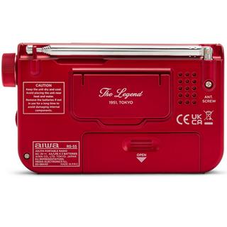 aiwa  Radio de poche avec FM/AM Rouge 