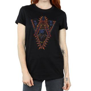MARVEL Black Panther Wakanda Forever Triangle T-Shirt  