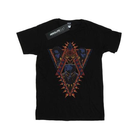 MARVEL Black Panther Wakanda Forever Triangle T-Shirt  