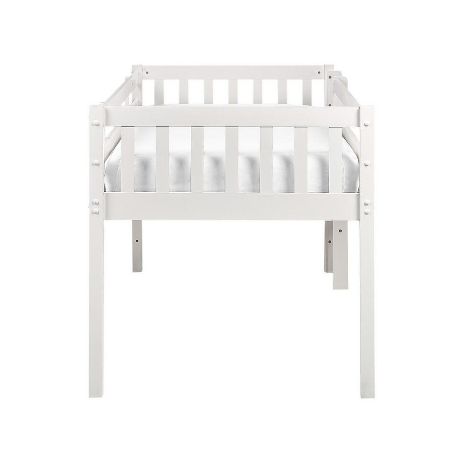 Beliani Letto a mezza altezza en Legno di caucciù Scandinavo PEIPIN  