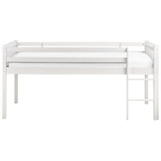 Beliani Letto a mezza altezza en Legno di caucciù Scandinavo PEIPIN  