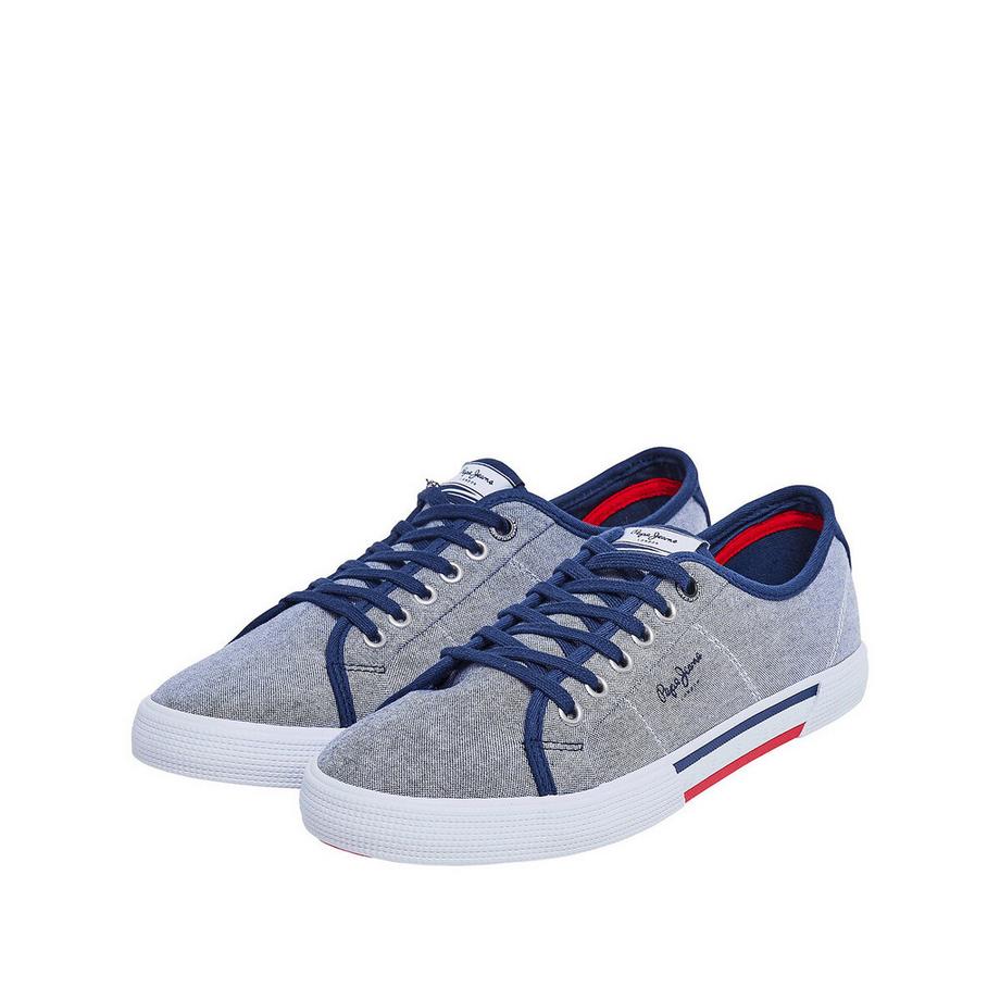 Pepe Jeans Baskets Brady Chambray Baskets en toile Brady Chambray 
