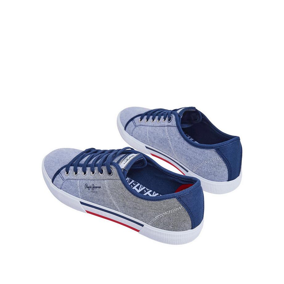 Pepe Jeans Baskets Brady Chambray Baskets en toile Brady Chambray 