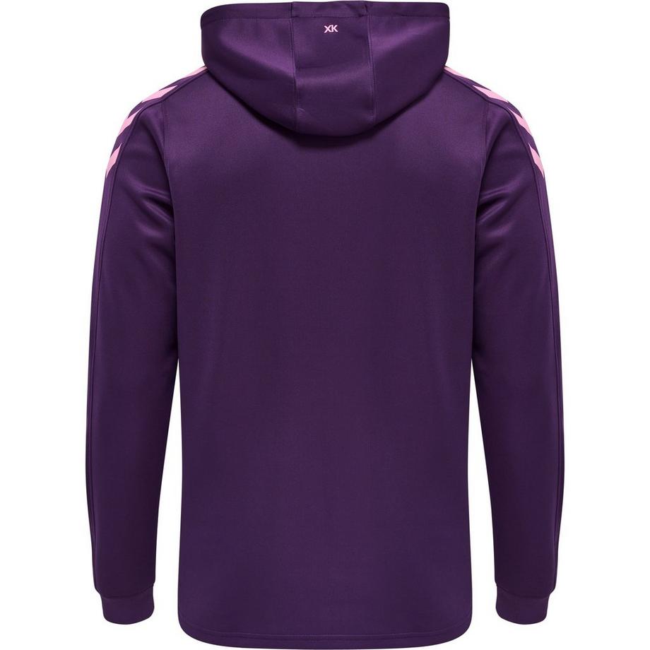 Hummel  felpa con cappuccio in poliestere huel core xk 