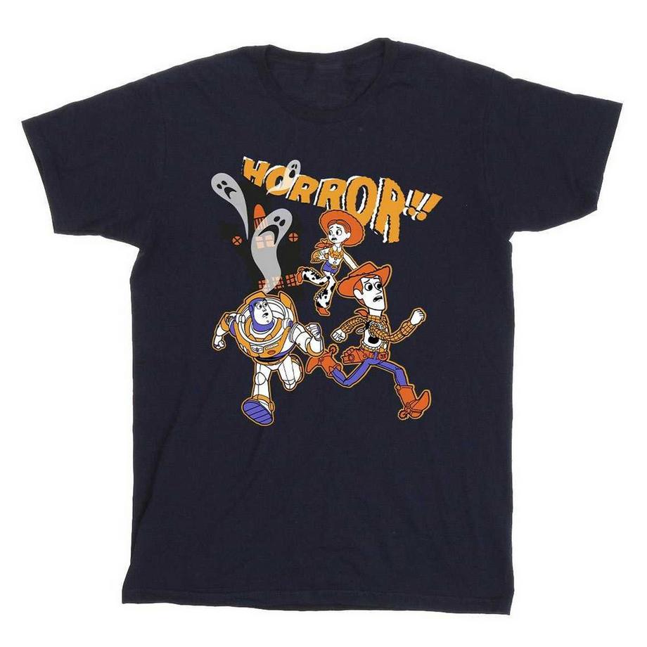 T-ShirtMotiftyle Halloween Horror Run Away