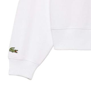 LACOSTE Oversized Kapuzenpullover mit Grafikdruck  