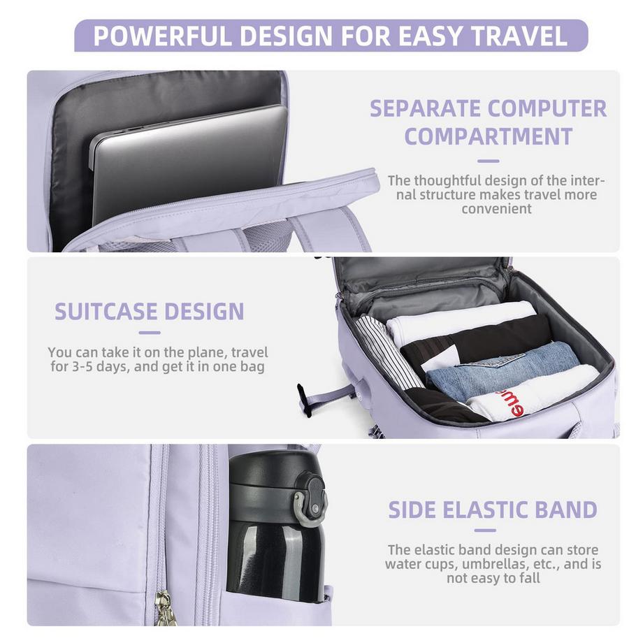 Only-bags.store Handgepäck Unter dem Sitz Rucksack  