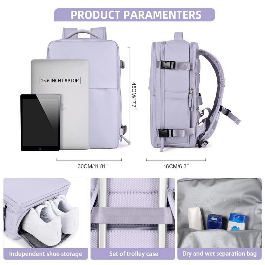 Only-bags.store Handgepäck Unter dem Sitz Rucksack  