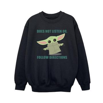 The Mandalorian Does Not Listen Sweatshirt