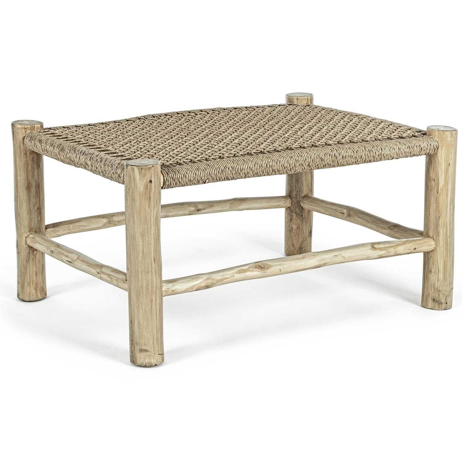 mutoni Table basse de jardin Lampok 80x60  