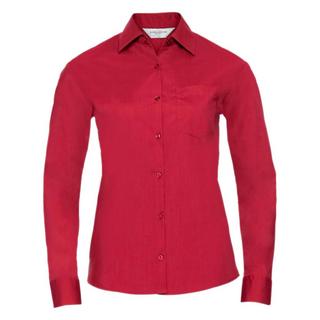 Russell  Collection Langarm Bluse 